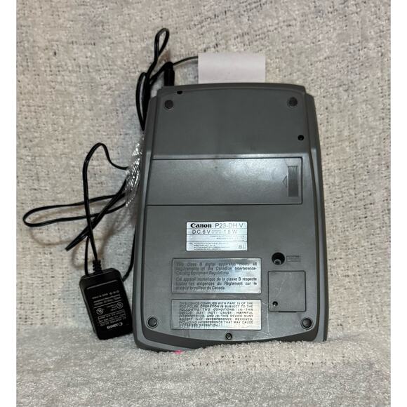 Cannon P23-DHV Printing Calculator Clock Calendar - Picture 3 of 4